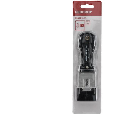 R18201000 Raspador de etiquetas intercambiable, ancho de cuchilla 40mm