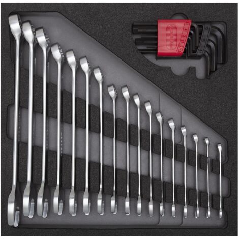 R22250000 Set di chiavi a bocca 4/6 modulo CT 26 pezzi