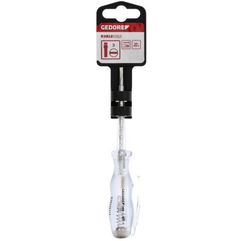 R38120312 Comprobador de fase 105-250 V ranura 3 mm 135 mm