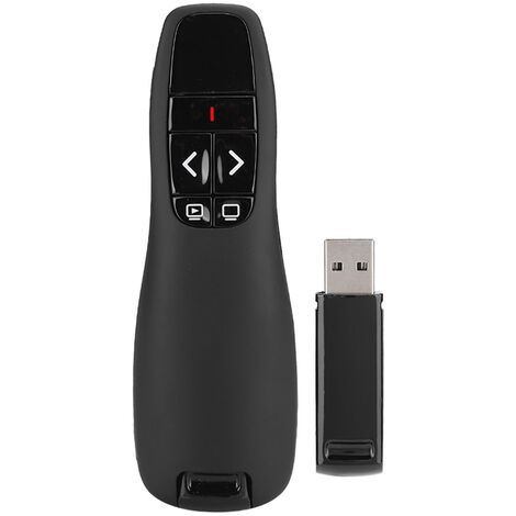 Nuovo R400 2.4Ghz USB Wireless Presenter Puntatore Laser Rosso