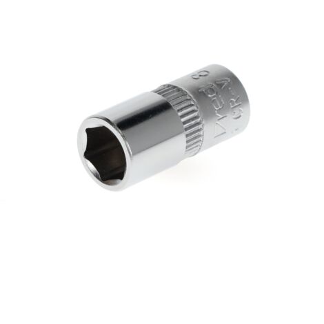 R41000803 Vaso para llave de vaso 1/4" hexagonal 8 mm longitud 25 mm