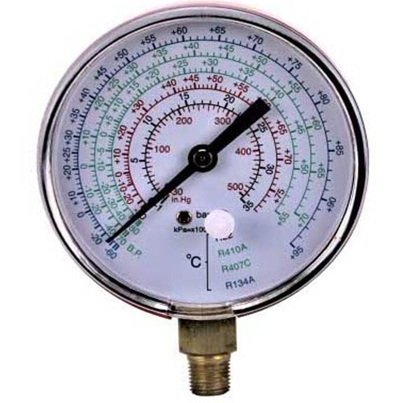 Low temperature manometer r410a 80mm without bridge