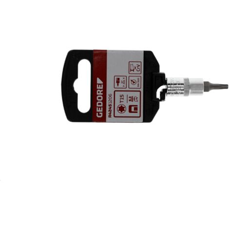 R42451206 Inserto per cacciavite 1/4" TX T15 Lunghezza 37 mm