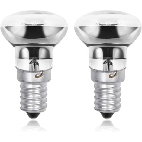 R50 E14 40W Lavalampe – Warmweiß 2800K – Dimmbar – 2er-Pack – SES Edison-Schraubreflektor