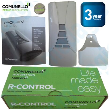 R6-CONTROL Comunello telecomando multicanale per attuatori