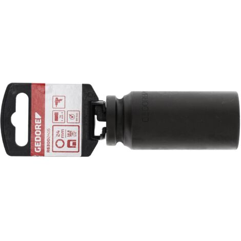 R63002416 Vaso de impacto 1/2" hexagonal 24 mm longitud 78 mm