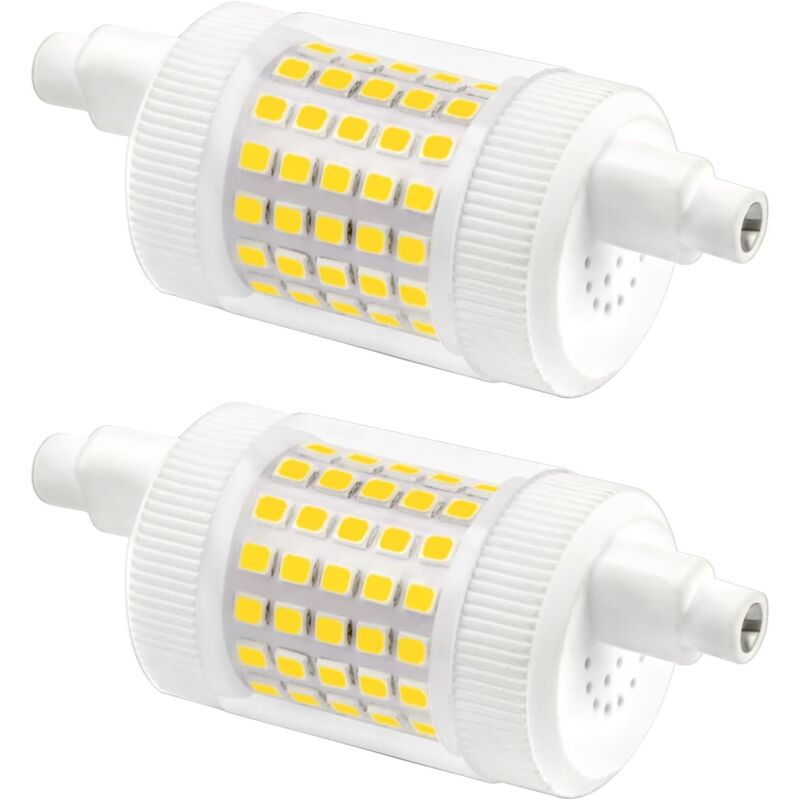 R7S 78 mm regulable 15 w blanco neutro 4000 k 1500 lm, equivalente a lápiz halógeno R7S 78 mm 120 W-150 w, ca 230 v, R7S 78 mm regulable led cerámica