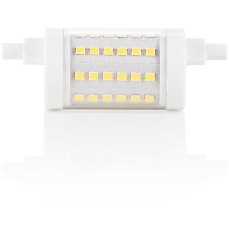 R7S LAMPADINA LINEARE DECENTRATA A LED 8W LUCE CALDA 3000K DIMMERABILE IDEALLUX