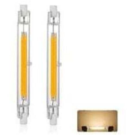 R7s Led Bulb 118mm 30w Dimmable, Warm White 3000k 3000lm, Linear Replace J118 300w Halogen Lamp, 360