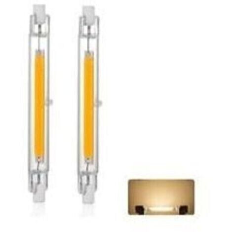 R7s Led Bulb 118mm 30w Dimmable, Warm White 3000k 3000lm, Linear Replace J118 300w Halogen Lamp, 360
