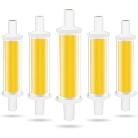 R7S-LED-Glühbirne, 78 mm, 4,2 W. R7S-LED-Leuchtmittel, entspricht 50 W Halogenlampe, kaltweißes Licht, 6000 K, 600 LM, COB. R7S-LED-Röhre, nicht dimmbar, 360° Abstrahlwinkel, flimmerfrei