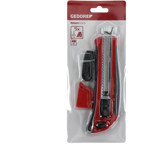 R93200025 Cutter 5 cuchillas, ancho 25 mm con clip