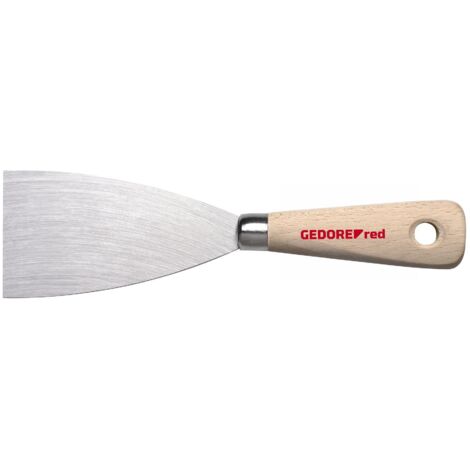 R93400060 Espátula de 60mm con mango de madera y orificio