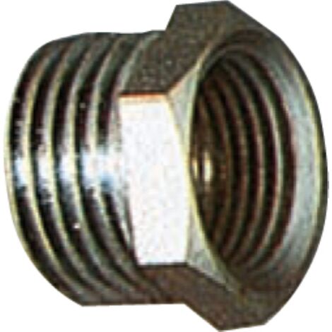rA duction hexagonale filetA e raccord 3/4 x 1/2 raccord en acier galvanisA