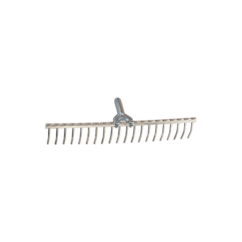 RA teau en aluminium avec aA rateur 20 dents rondes pour les feuilles de foin de jardin