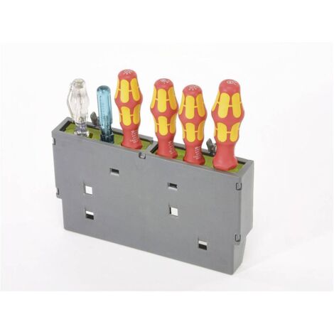 raaco 136822 Porte-outils raacoFix grand, 2 pièces par set (L x l x H) 242 x 38 x 140 mm 1 pc(s)