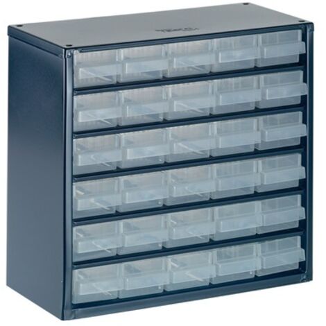 raaco 630-00 Kleinteilemagazin (B x H x T) 306 x 283 x 150 mm Anzahl Fächer: 30 Inhalt 1 St.