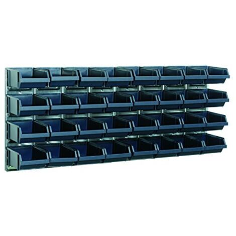 Raaco Bin Wall Panel With 32 Bins