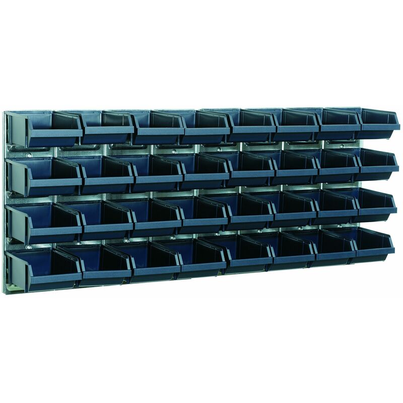 Bin Wall Panel with 32 Bins RAA139182