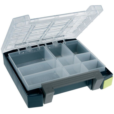 raaco Boxxser 55 4x4-0 Coffret de rangement (l x H x P) 241 x 55 x 225 mm Nombre de compartiments: 0 Contenu 1 pc(s) D618971