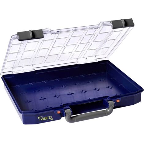 raaco CarryLite 55 4x8-0 Valigetta per minuteria (L x L x A) 337 x 278 x 57 mm Scomparti: 0 Contenuto 1 pz.