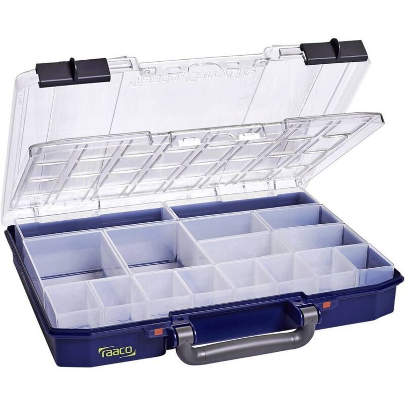 Raaco CarryLite 55 4x8-16 dlu Coffret de rangement Nombre de compartiments: 16 Contenu 1 pc(s)
