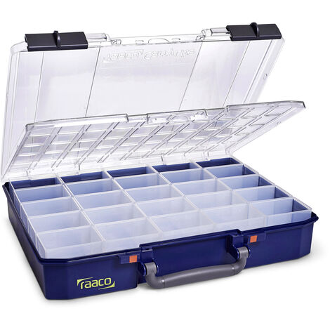 raaco CarryLite 80 5x10-25 DLU Sortimentskoffer  Anzahl Fächer: 25   Inhalt 1 St.
