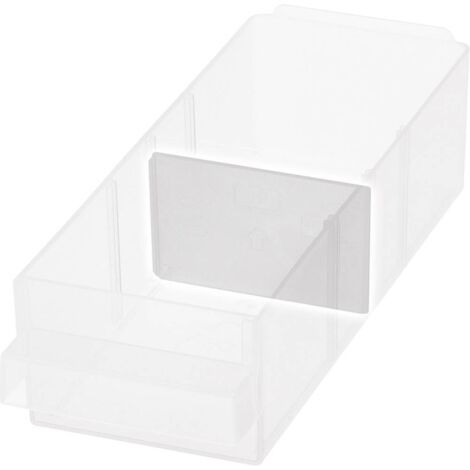 raaco 250-01 Séparations pour rayonnage à tiroirs (l x H x P) 75 x 46 x 3.2 mm 36 pc(s) D613441