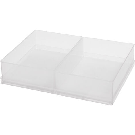 raaco  Sortimentskoffer-Einsatz (L x B x H) 220 x 160 x 47 mm Anzahl Fächer: 2   Inhalt 1 St.