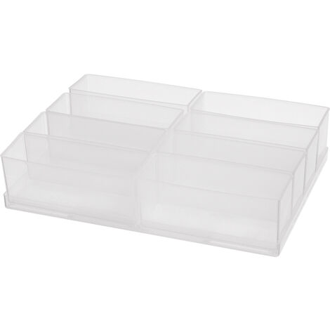 raaco  Sortimentskoffer-Einsatz (L x B x H) 220 x 160 x 47 mm Anzahl Fächer: 8   Inhalt 1 St.
