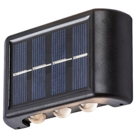 RABALUX "Kangton" LED-Solar-Außenwandleuchte 1,2W 8Lm 3000ºK IP44 [RAB-77024]