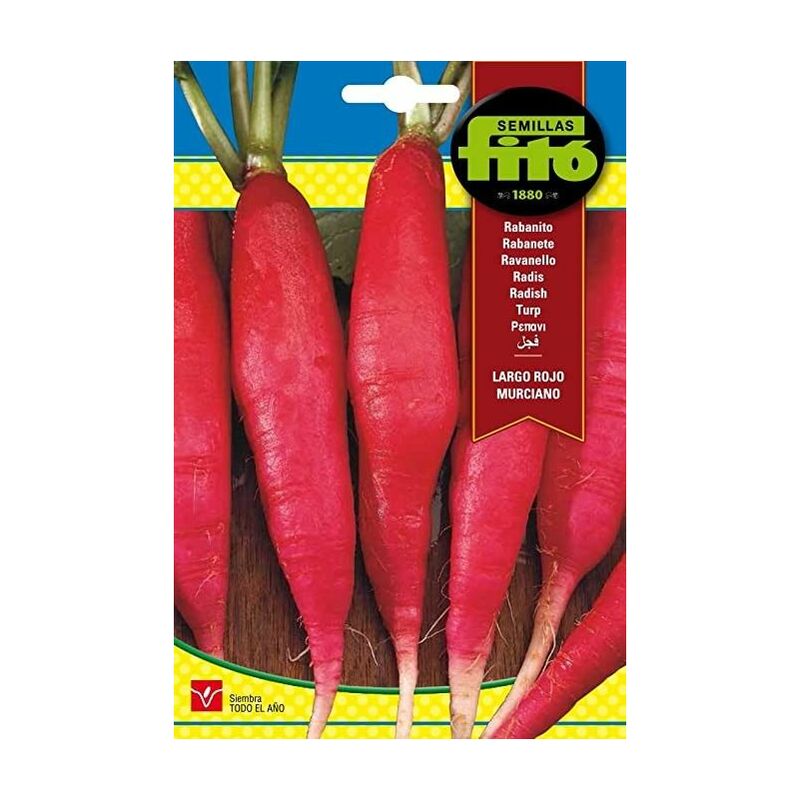 

Rabanito Largo Rojo Murciano 20Gr Fito