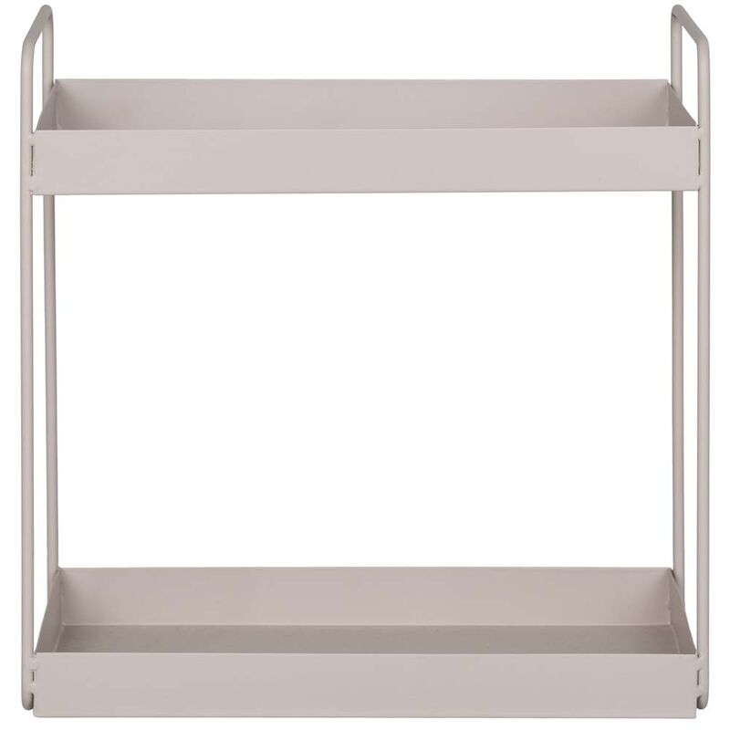 Rabo étagère tablette 2 tablettes sable.