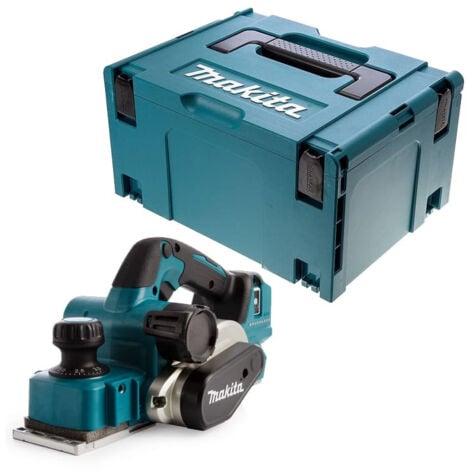 Rabot 18V Li-Ion 82 mm - MAKITA - Sans batterie, ni chargeur - MakPac - DKP181ZJ