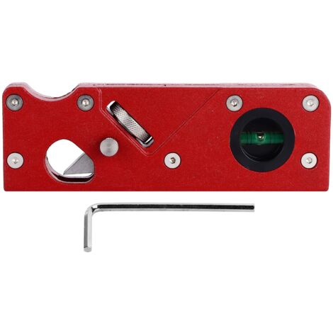 Rabot à Chanfrein Manuel pour Bois, Outil de Menuiserie DIY pour Aplanir les Angles et Bords