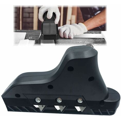 Rabot a main plaque de gypse outil de coupe plaque de platre coupe rapide deligneuse travail du bois rabot a trois lames