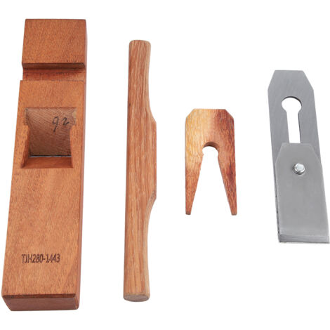 Rabot à Main pour Menuiserie - Outil de Charpentier pour un Rabotage de Précision (280mm)