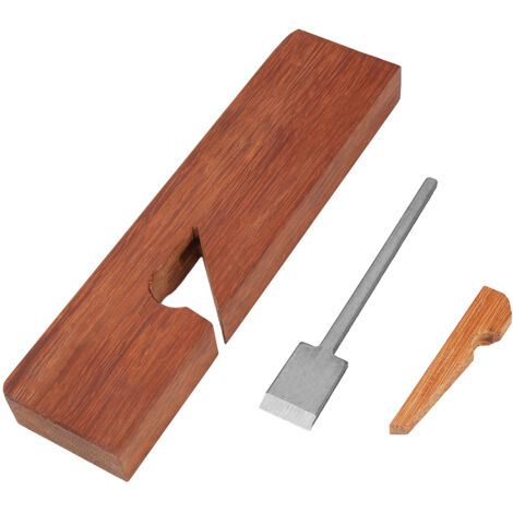 Rabot de menuisier en bois de rose 245x63x24mm pour coupe précise