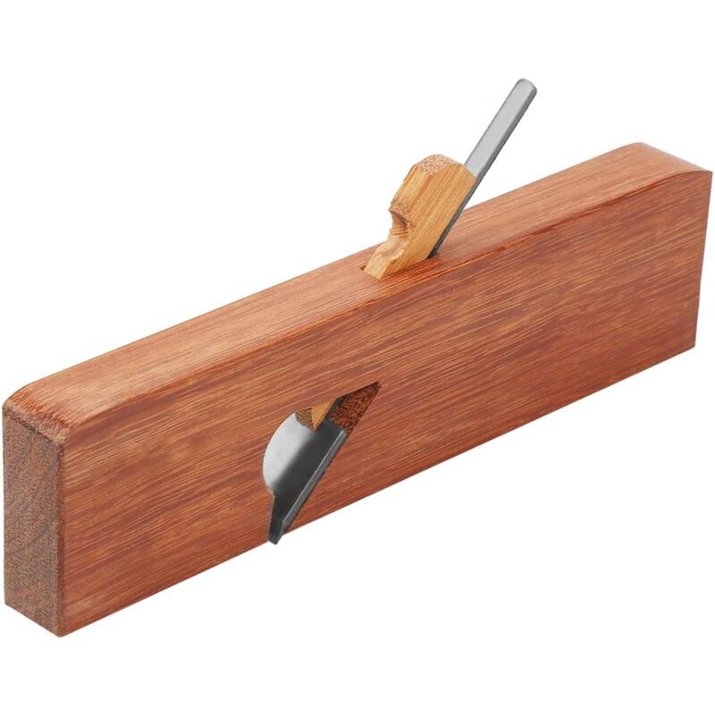 Rabot de travail du bois, rabot à main, rabot en bois, outil de menuisier en bois pour la finition de la surface du bois, la coupe-200mm