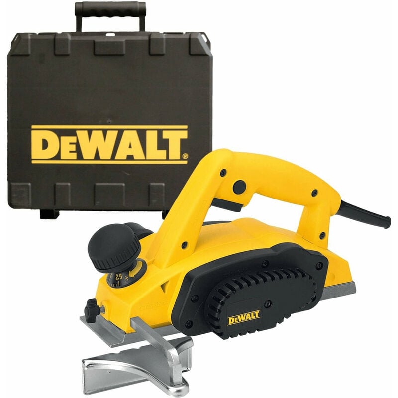 Dewalt - Rabot 600W 2,5mm - coffret DW680K-QS