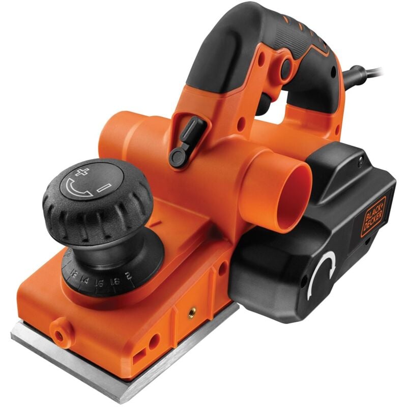 Raboteuse manuelle électrique Black&decker KW750K-QS Noir, Orange 16 000 tr/min 750 w