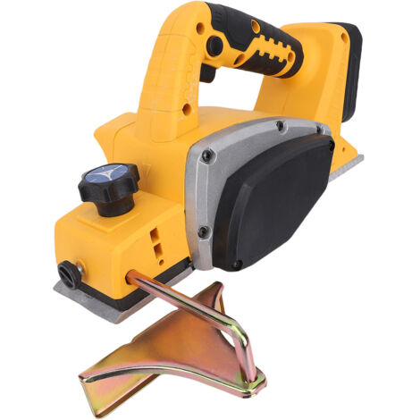 Rabot électrique sans fil compatible avec le rabot électrique DCB206 à 15 000 tr/min, rabot électrique sans balais de 8,25 cm pour les projets de menuiserie