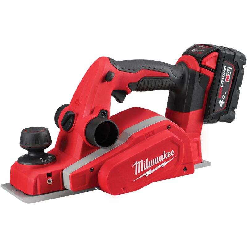 Milwaukee - Rabot 18 V Li-Ion 4.0 Ah 82 mm