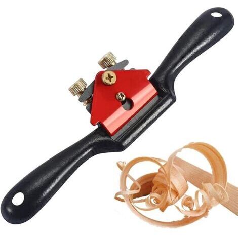 Raboteuse à Bord Réglable,10"Réglable Main Rabot à Rayons Rasage Manuel Outil à Main pour Le Travail du Bois