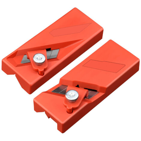 Raboteuse à chanfreiner pour plaques de plâtre ABS, outil de finition des bords en bois, inclinaison à 45°, raboteuse décorative pour plafonds, panneaux de fibres, panneaux de bois et panneaux acousti