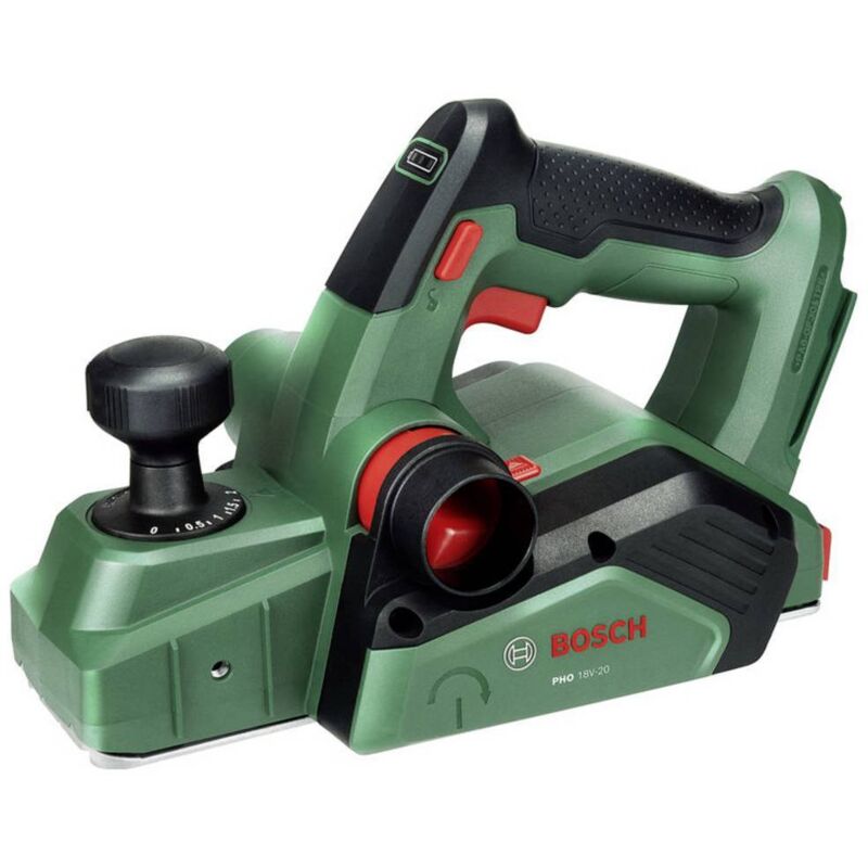 Bosch Home and Garden PHO 18V-20 Rabot sans fil Largeur rabot: 82 mm