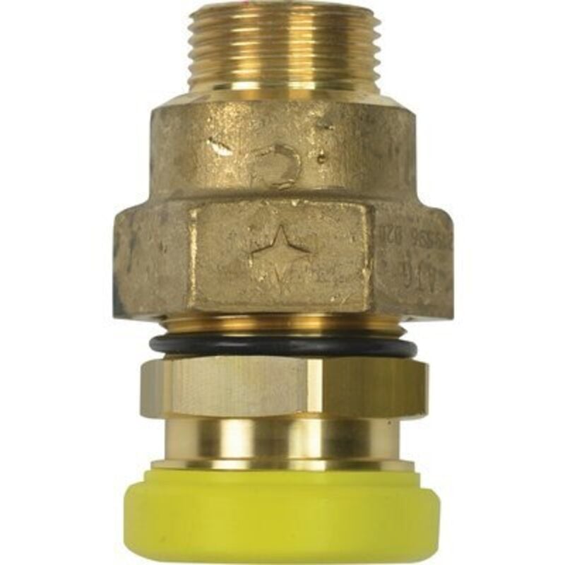 Chuchu Decayeux - Raccord plt mâle cylindrique à joint plat Clap diamètre 20 - 3/4'