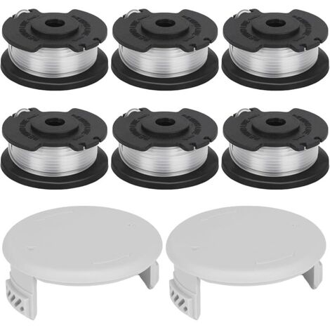 RAC142/5132002769 RAC143/5132002770 Bobine de fil compatible avec les coupe-bordures sans fil Ryobi 36V RLT36 RLT36C3325 RLT36B33 RY36LT33A-0 Longueur 3,3 m Ø 2 mm avec bobine Housse de