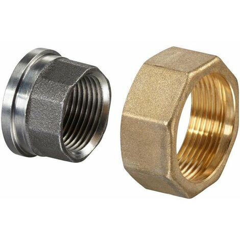 RACC. A STRINGERE 1 1 / 2F + FILETTO BICCHIERE 1 F PER REGUM.DN25 (da 4)