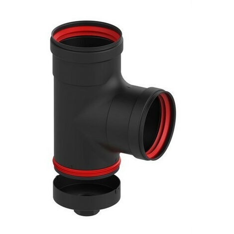 Raccogli fuliggine M-H diametro 100mm in acciaio inossidabile smaltato - FIG